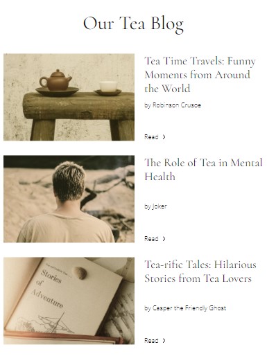 Tea-luxe